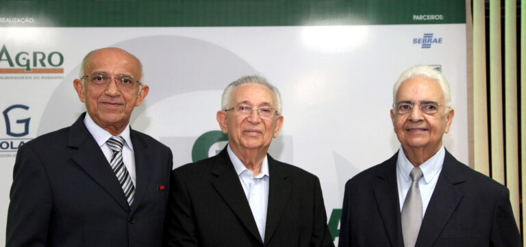 •Presidente do INAGRO – José AtaIde •Presidente da FIEMA – Edilson Baldez •Representante da GIROLANDO – Fernando Brasileiro